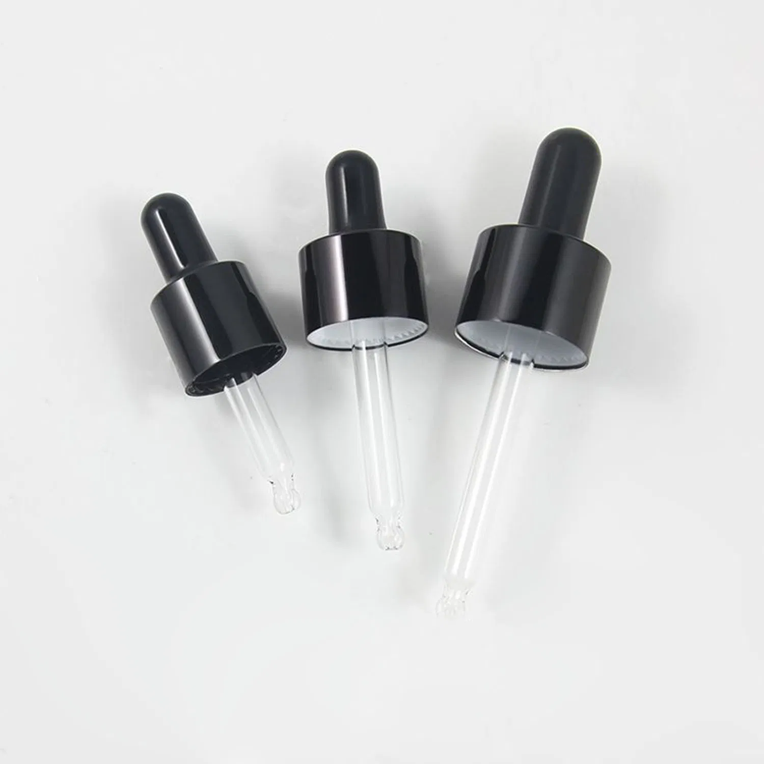 15/30/60ml Green Sloping Shoulder Essential Oil Dropper Glass Bottle Essence Refill