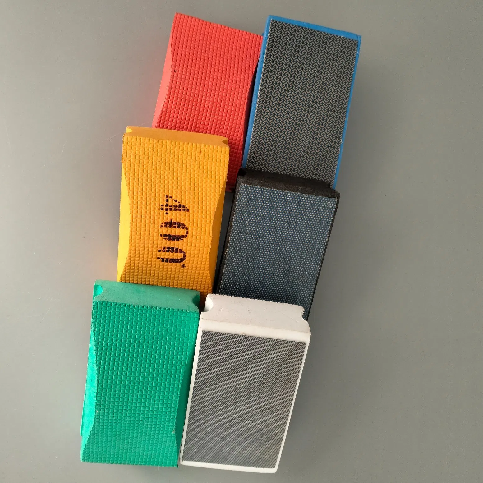 Electroplated Diamond Hand Polishing Pads Foam