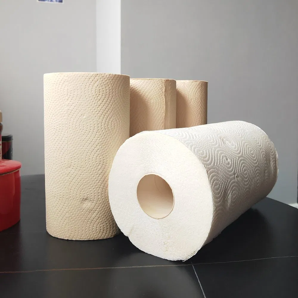 Super Quality Organic Disposable Kitchen Paper Towel Roll for UK Market