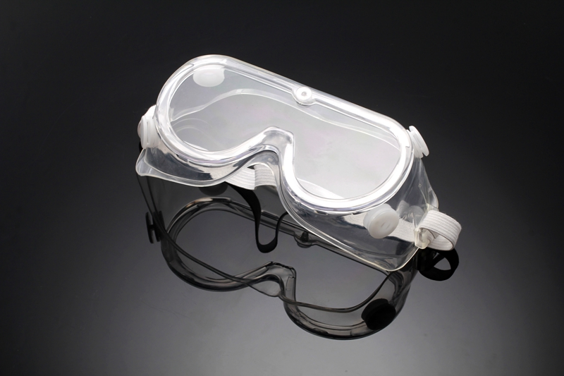 Transparent Anti Fog Anti Scratched Anti-Dust Anti-Splash Polycarbonate Safety Glasses