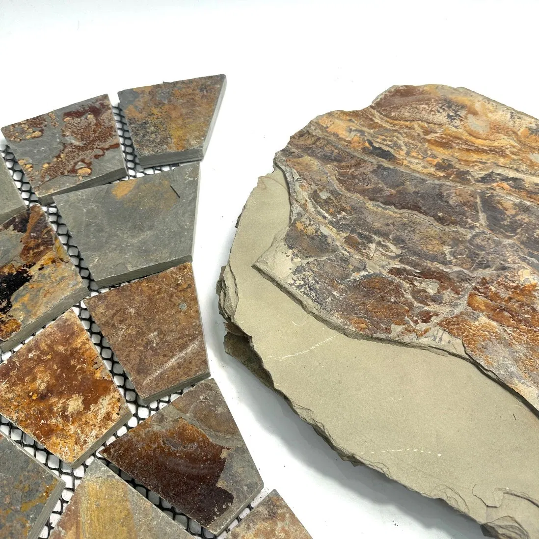 Stock Available Slate Cladding Granite Slab Natural Stone Paving Tiles Garden Stepping Stone Paving