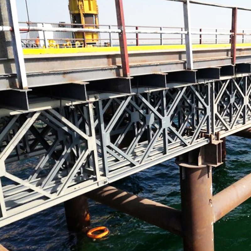 Steel Suspension Bridge/Train Trestle Bridge