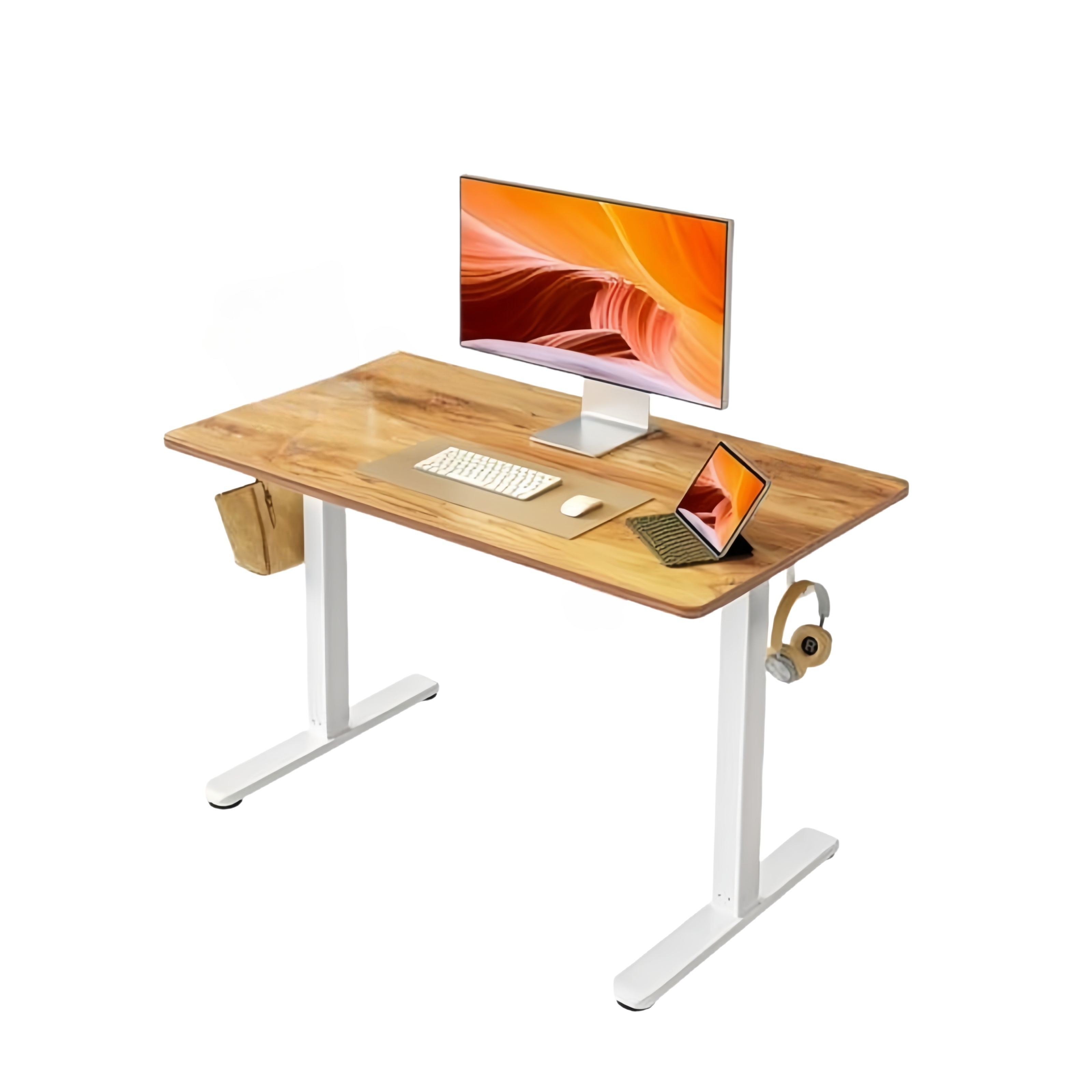 Рама для стола регулируемая с выдвижным ящиком