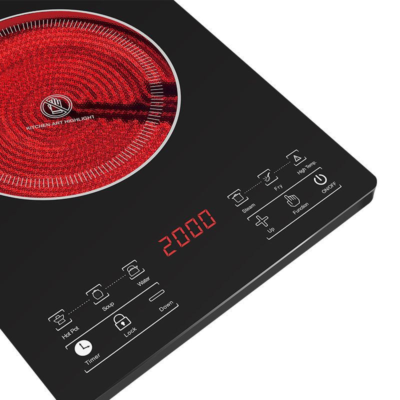 2000W 2200W Portable Household Waterproof Electric Stove Fast Heating Infrared Cooker