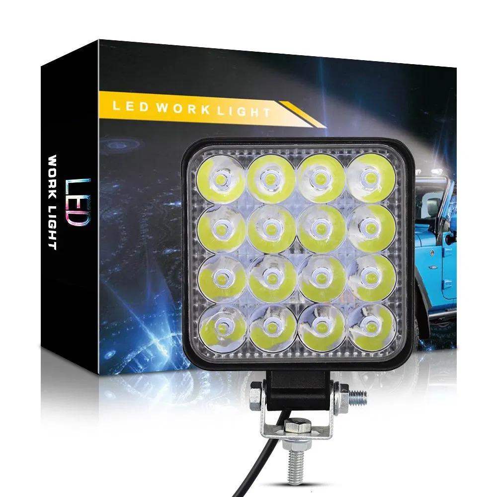 Портативный LED прожектор 27W для авто, IP68