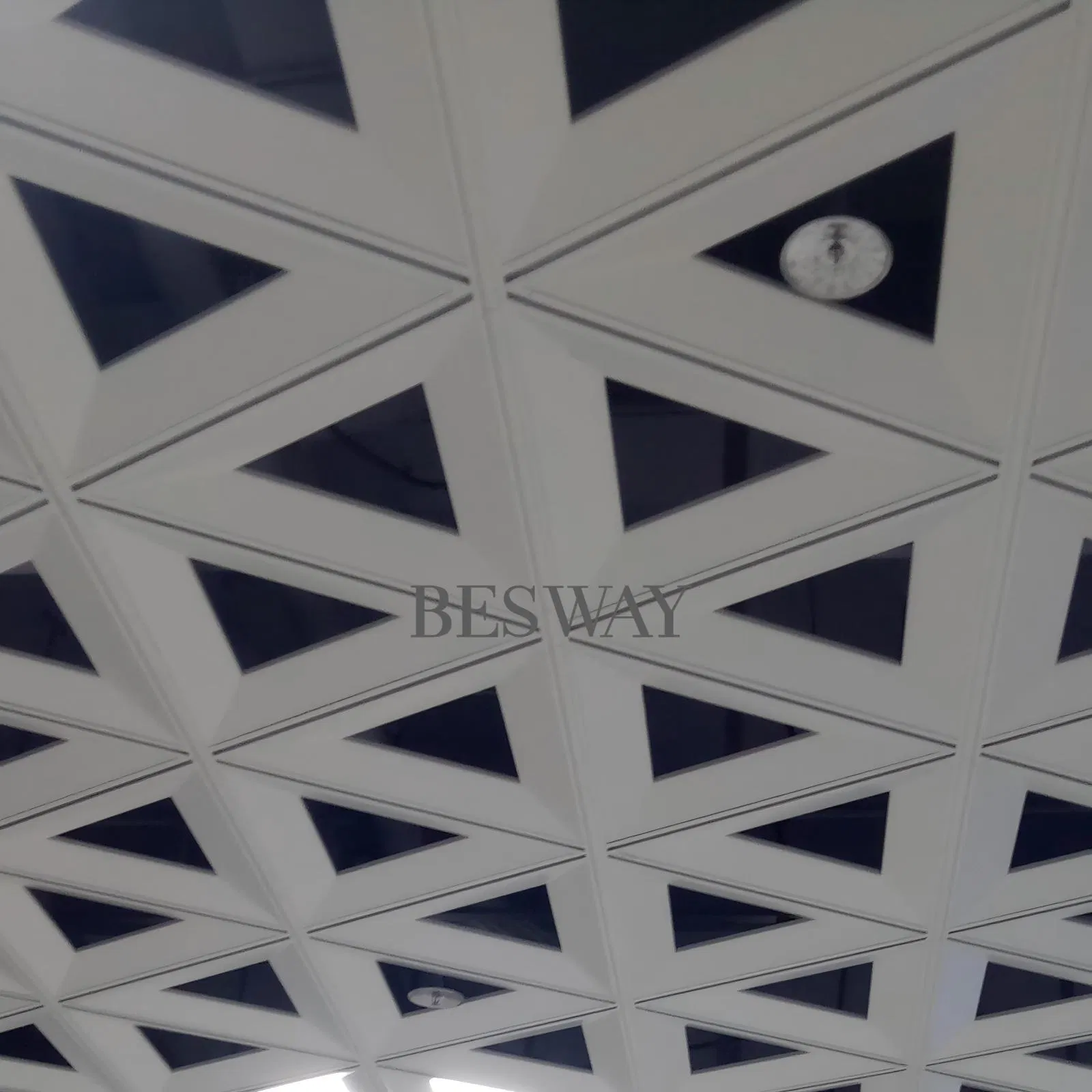 Besway 3D Aluminium Ceiling Panel - Triangular Design for Modern Architecture Projects