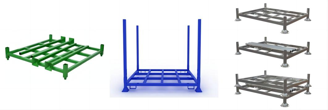 Grain Storage Stacking Rack Can Be Customized with Single Layer Multi-Layer Structure