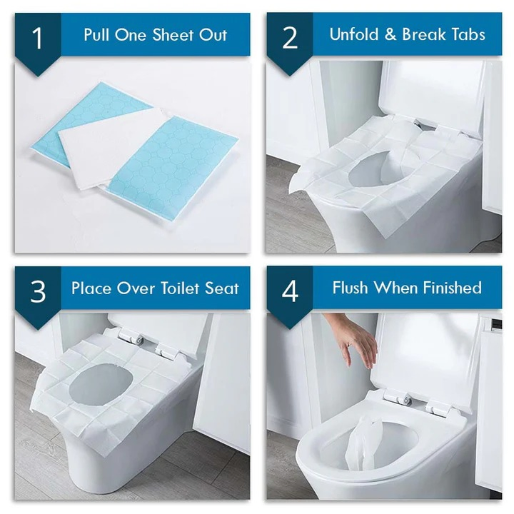 Full Automatic Individually Packing 1/64 Fold Bathroom Paper Toilet Seat Cover