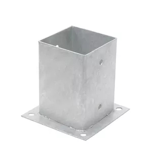 Hot Dipped Galvanized Pole Anchor -- Plate