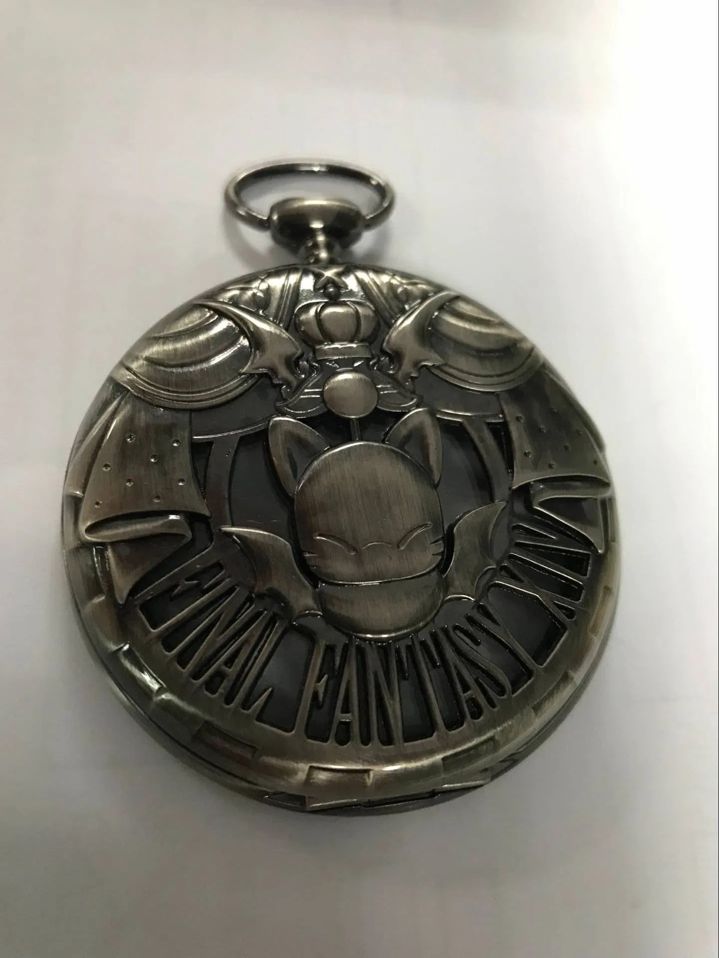 Promotion Gift Big Size Analog Quartz Alloy Metal Pocket Watch for Men