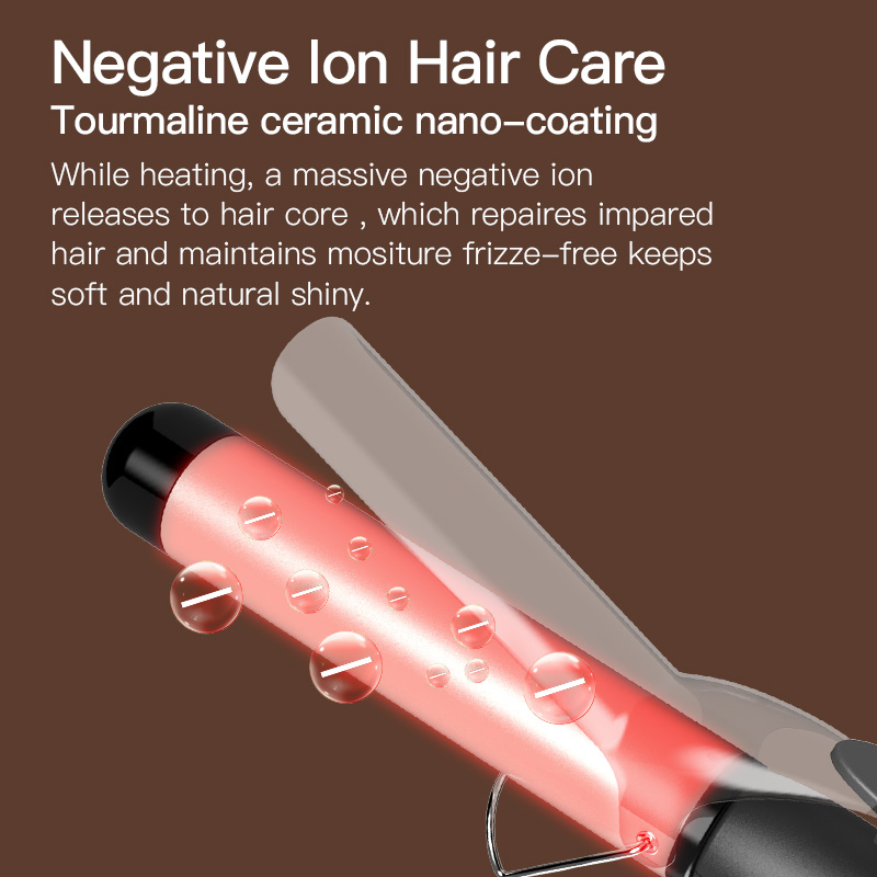 PTC Heat Element Ceramic Hair Styler Curling Iron Hair Straightener