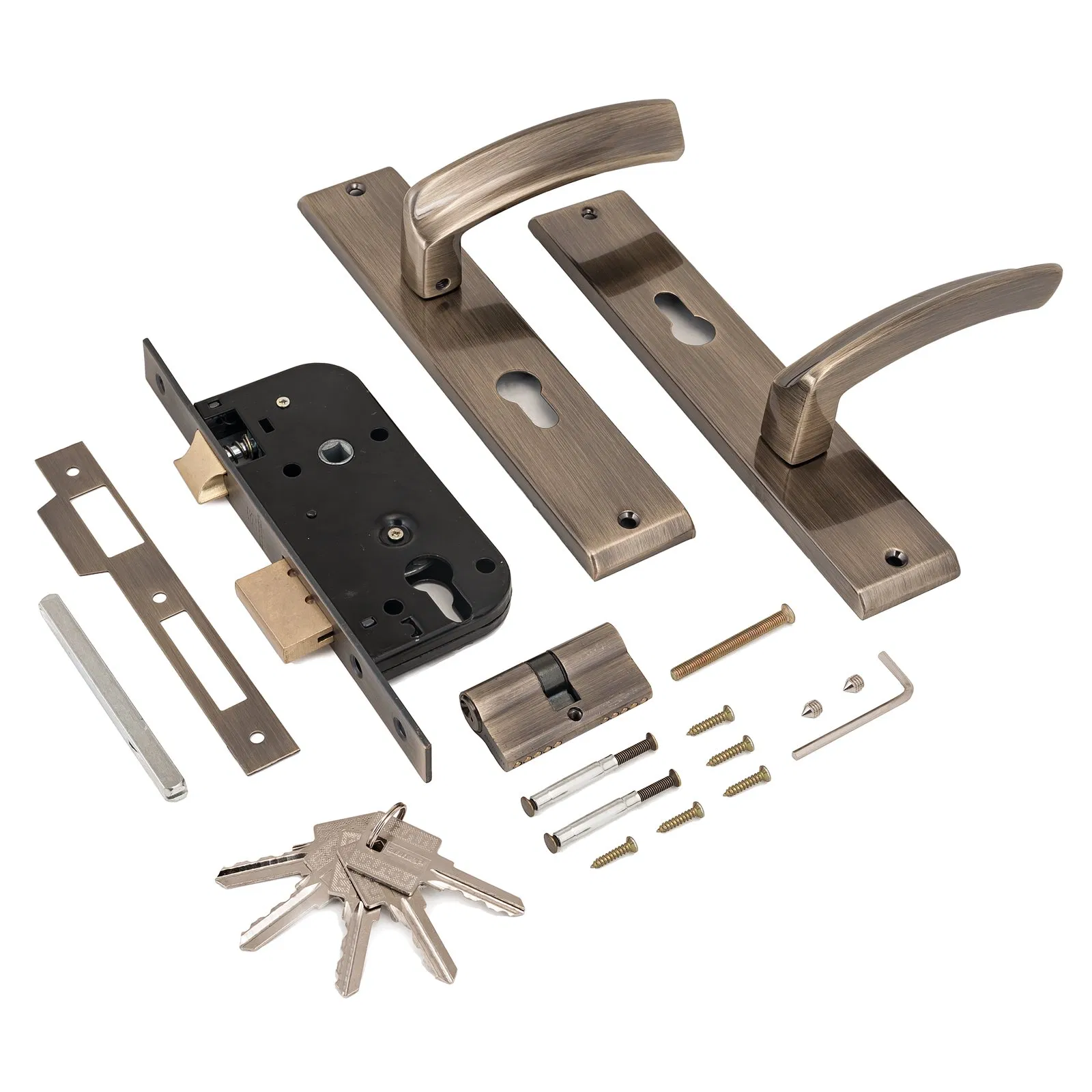 Premium Durable Door Handle and Lock Door Hardware Accessory for Ultimate Security
