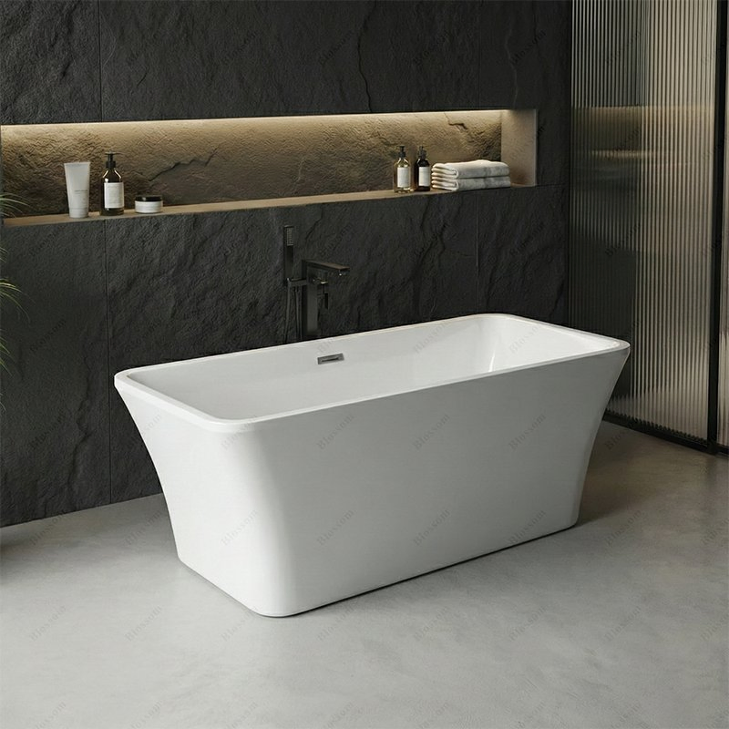 Дизайнерская акриловая отдельностоящая ванна