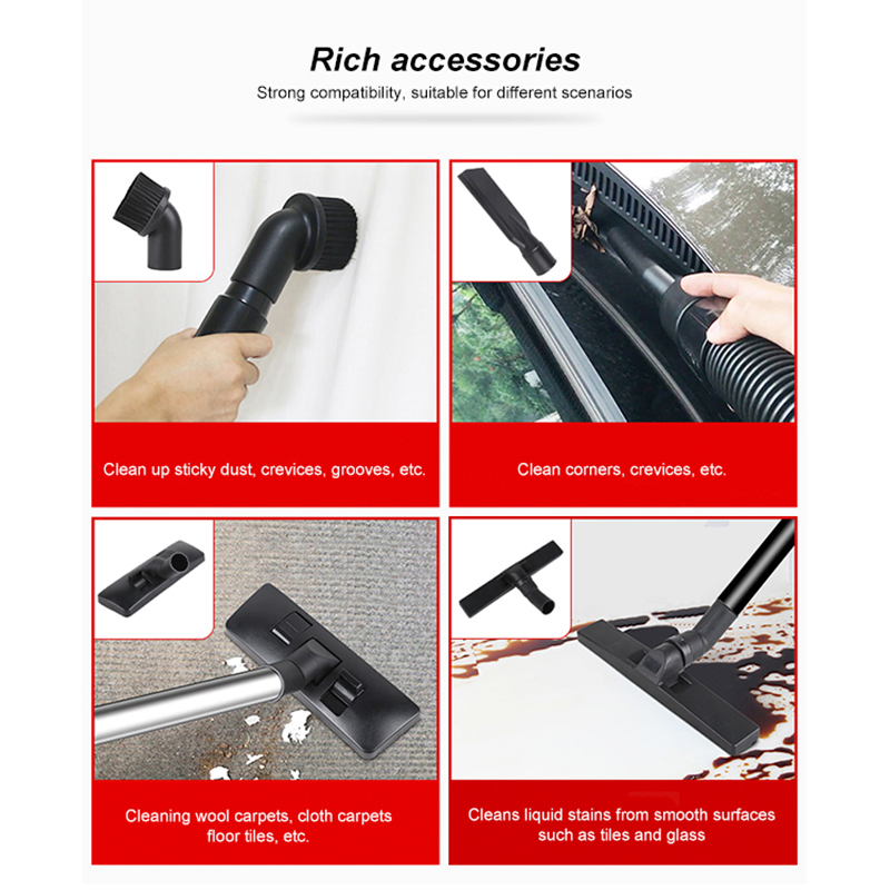 Car Vacuum Cleaner 15L Large Capacity Industrial Vacuum Cleaner Professional Vacuuming Tool