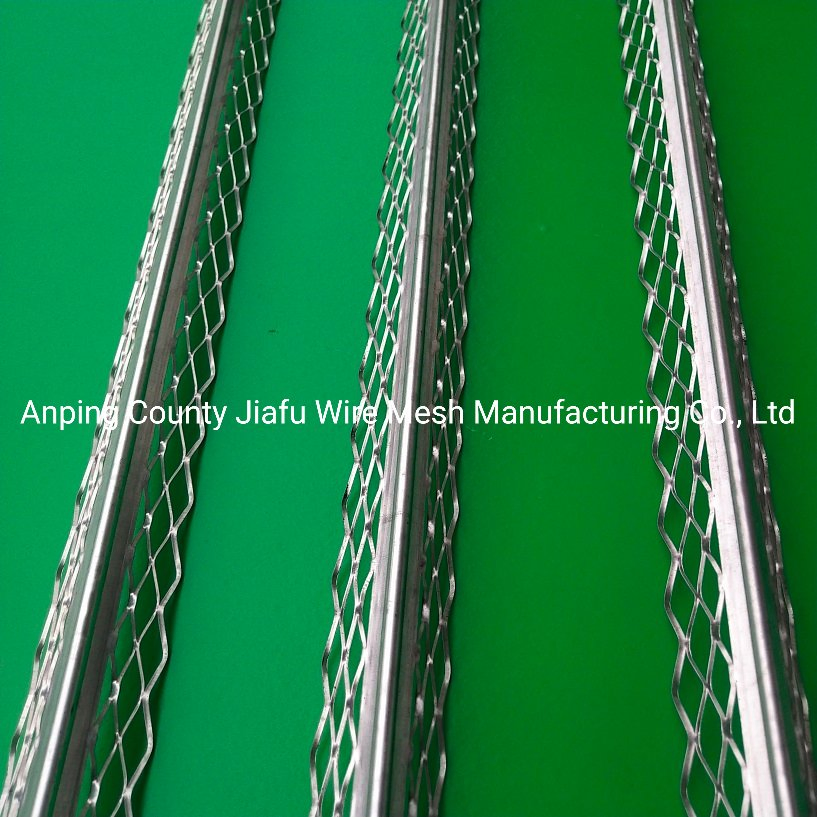 Galvanized Building Material 25mm - 70mm Width Plaster External Render Angle Bead