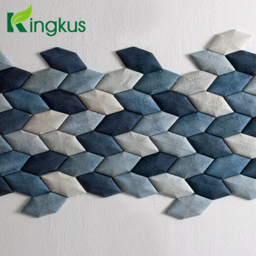 Indigo Acoustic Tiles Polyesater Acoustic Panel Wall Board