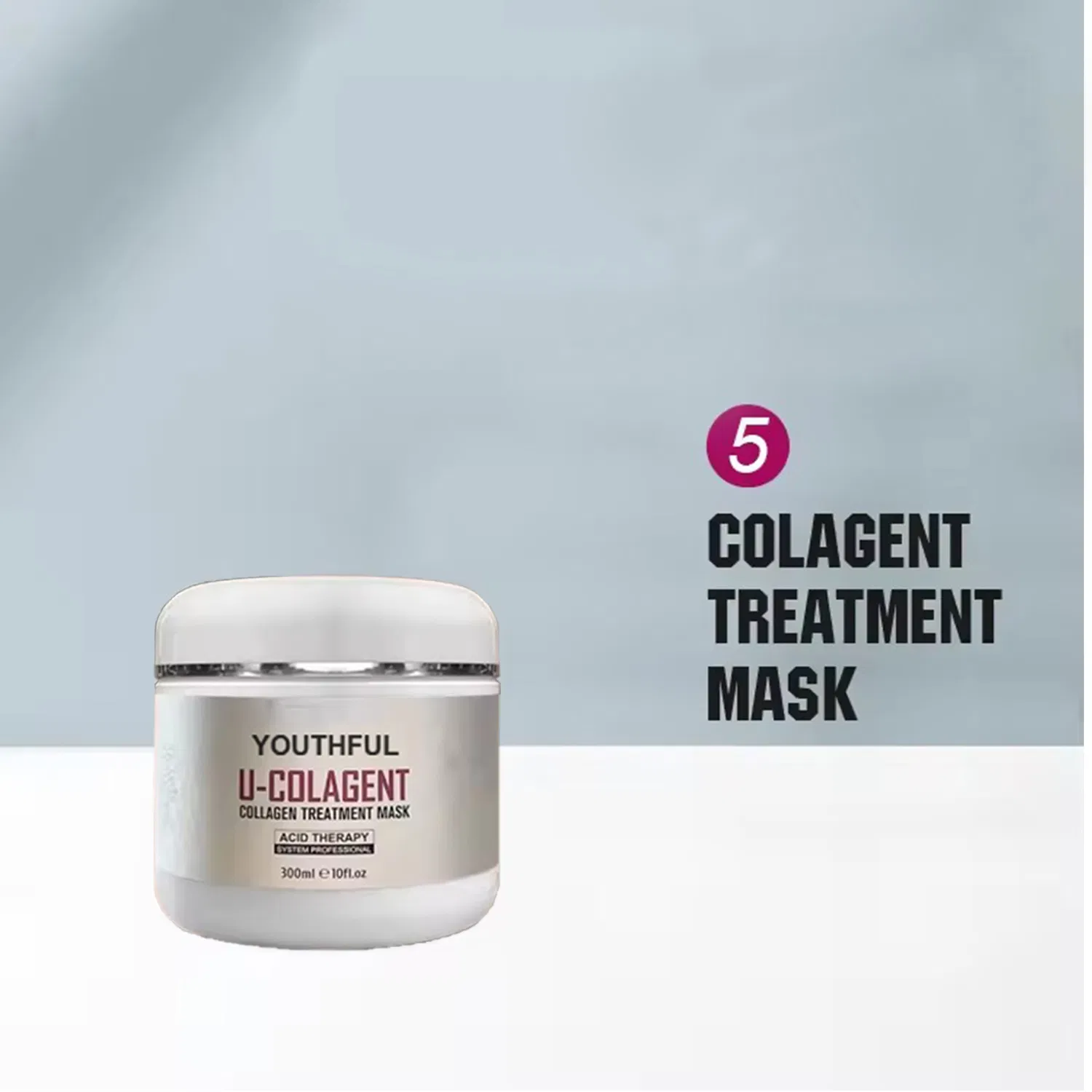 300ml Fruit Acid Therapy Moisturizing Repair Smooth Keratin Hair Mask