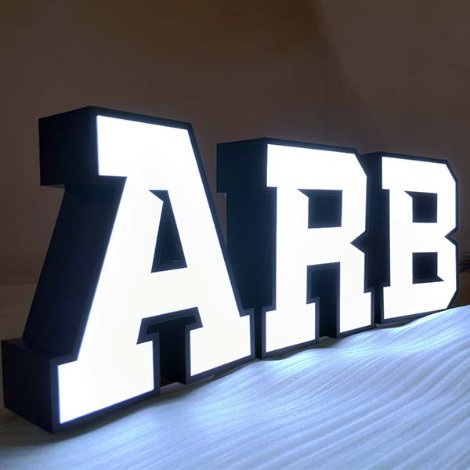 Customized 3D LED Building Frontlit Signage Signs Business Front Sign Store Sign