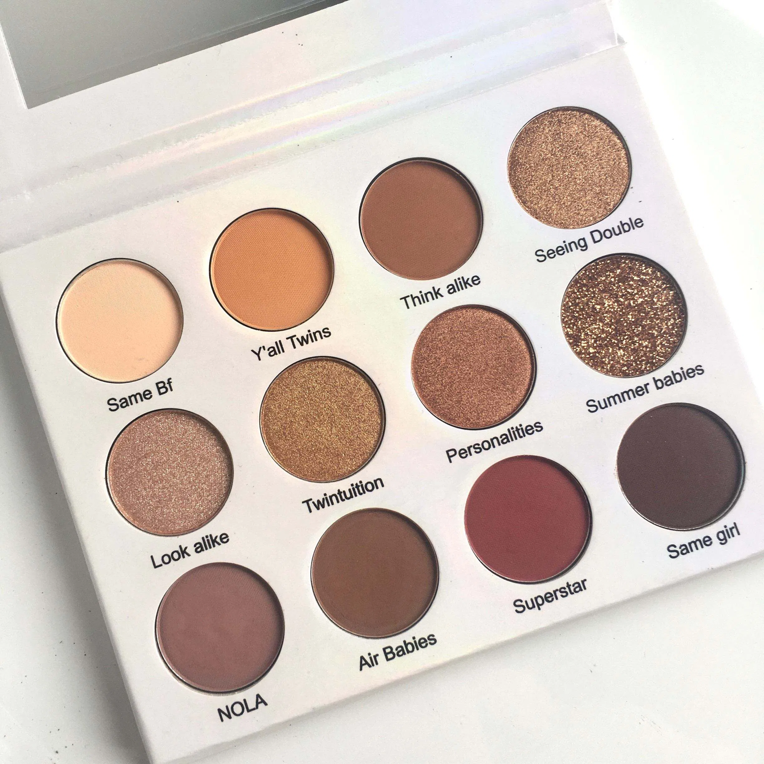 New Arrival Cruelty Free Custom Wholesale Nude Eye Shadow Private Label Vegan Cosmetic Eyeshadow Palette