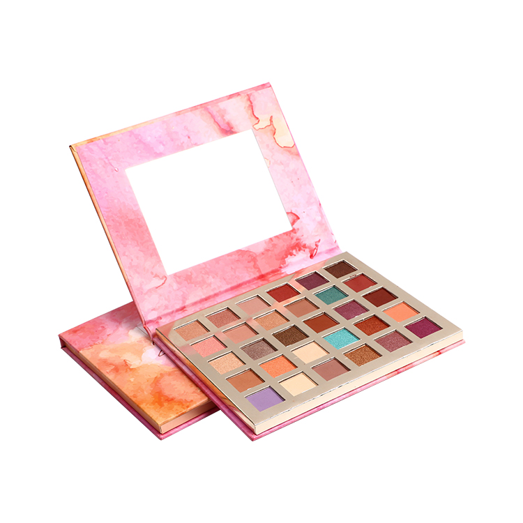 New Design Private Label Eye Shadow Palette High Pigment Summer Colors Palette 30 Colors Eyeshadow Palette
