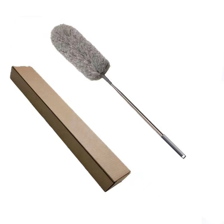 Hot Sale Microfiber Lengthened Ceiling Bendable Dust Collector 280cm Dust Duster Telescopic 110 Inch Duster