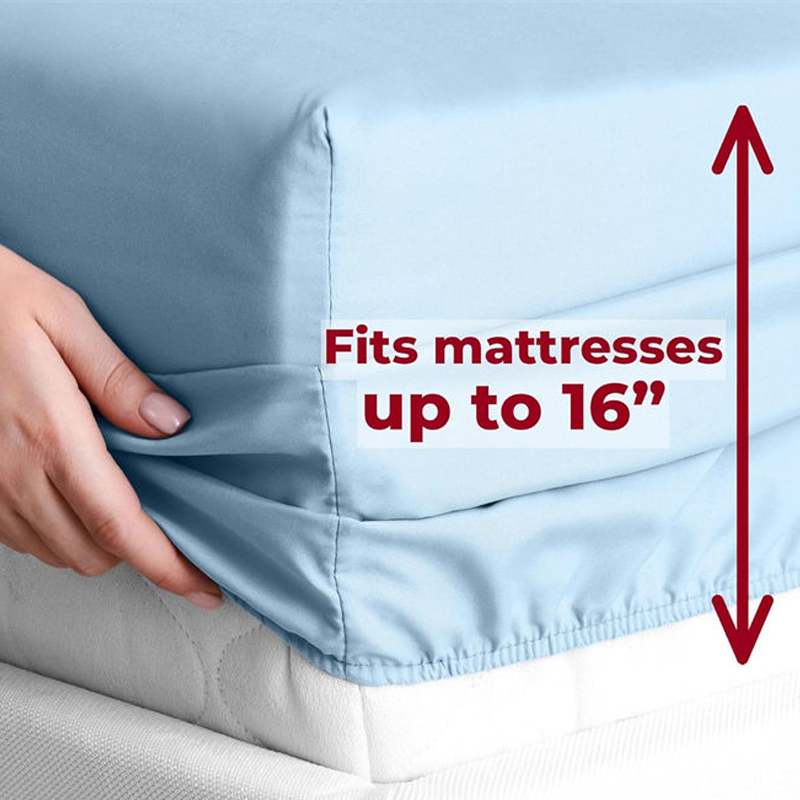 Civilian Disaster Relief Moisture Wicking Quick Dry Anti Wrinkle Stain Resistant Microfiber Bedding Sets Comfortably Breathable Dorm Room Fitted Sheet