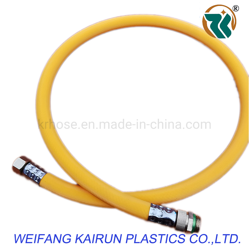Agriculture Irrigation High Pressure Spray Flexible 6mm/8mm/8.5mm/12mm Yellow Blue Color Plastic PVC Pipe Braided Garden Water Air PVC Hose