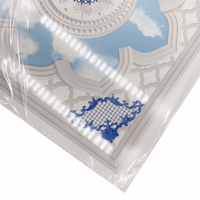 Easy Install PVC Ceiling Customized Designs Suspended Ceiling Tiles