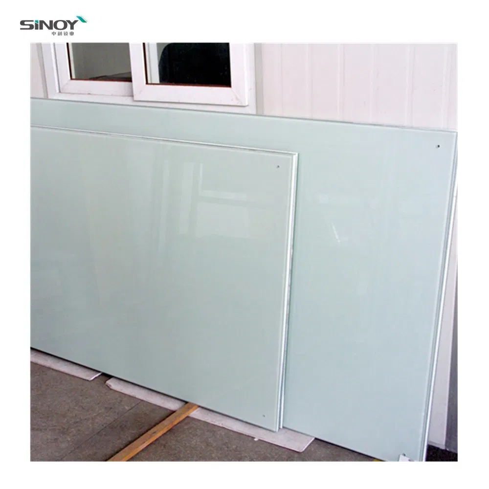 Milky White Laminated Glass Tile Back Painting Glass