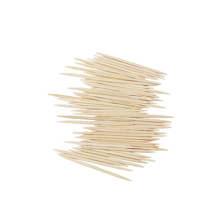 Eco-Friendly Toothpicks Made Bamboo Custom Length Disposable Table Decoration Accessories Plastic Bottle Packaging