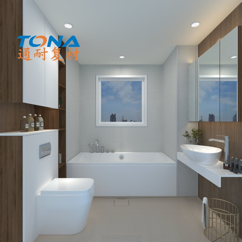 SMC Modular Bathroom System 9-Level Earthquake Resistance Disaster Prevention Warehouse Storage