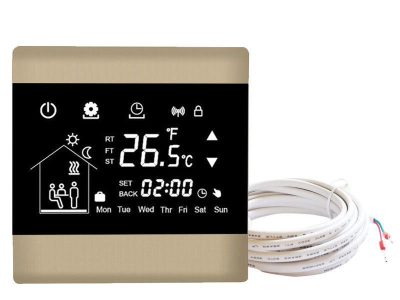 Touch Screen Room Temperature Controller Heated Floor Thermostat