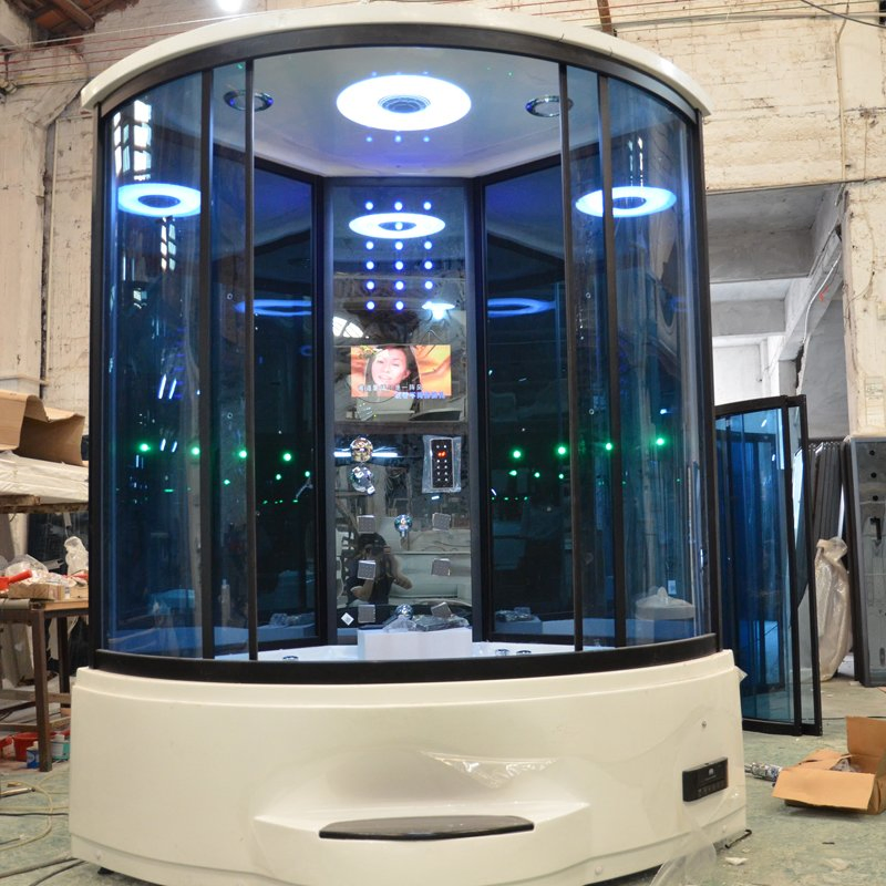 Australia Style with TV Black Sex Luxury Massage Steam Room