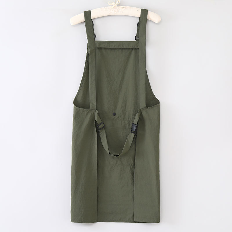 Wholesale Custom Printing Embroidery Logo Kitchen Adjustable Bib Soft Chef Apron
