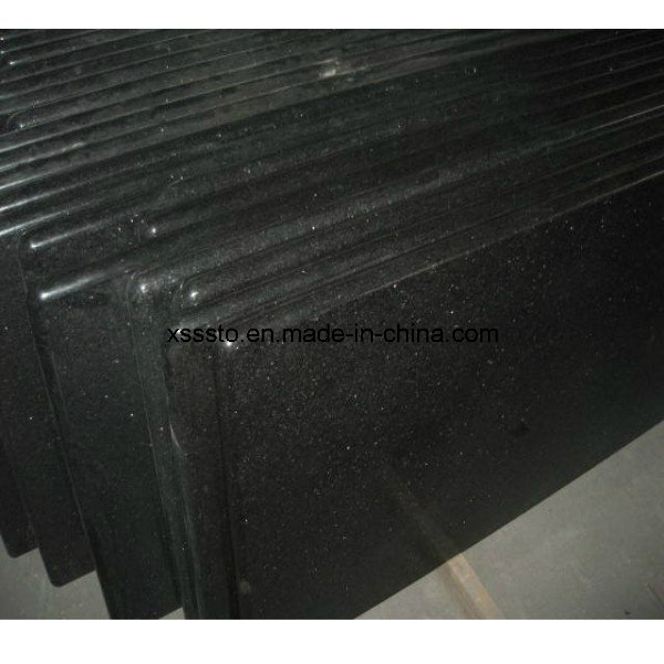 Beautiful Black Granite Vanity Tops for Bathroom