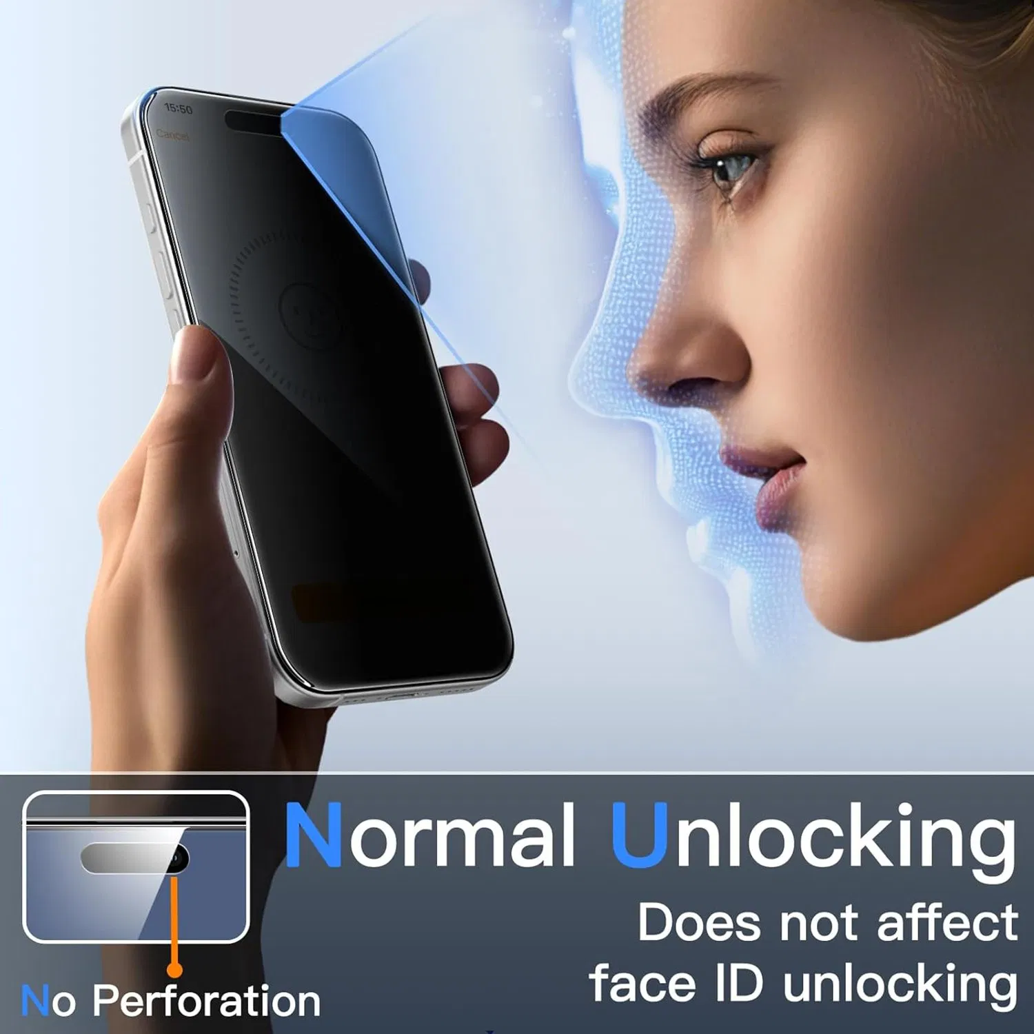 10 шт. 360° антишпионская защитная плёнка для iPhone 13-17 Pro Max