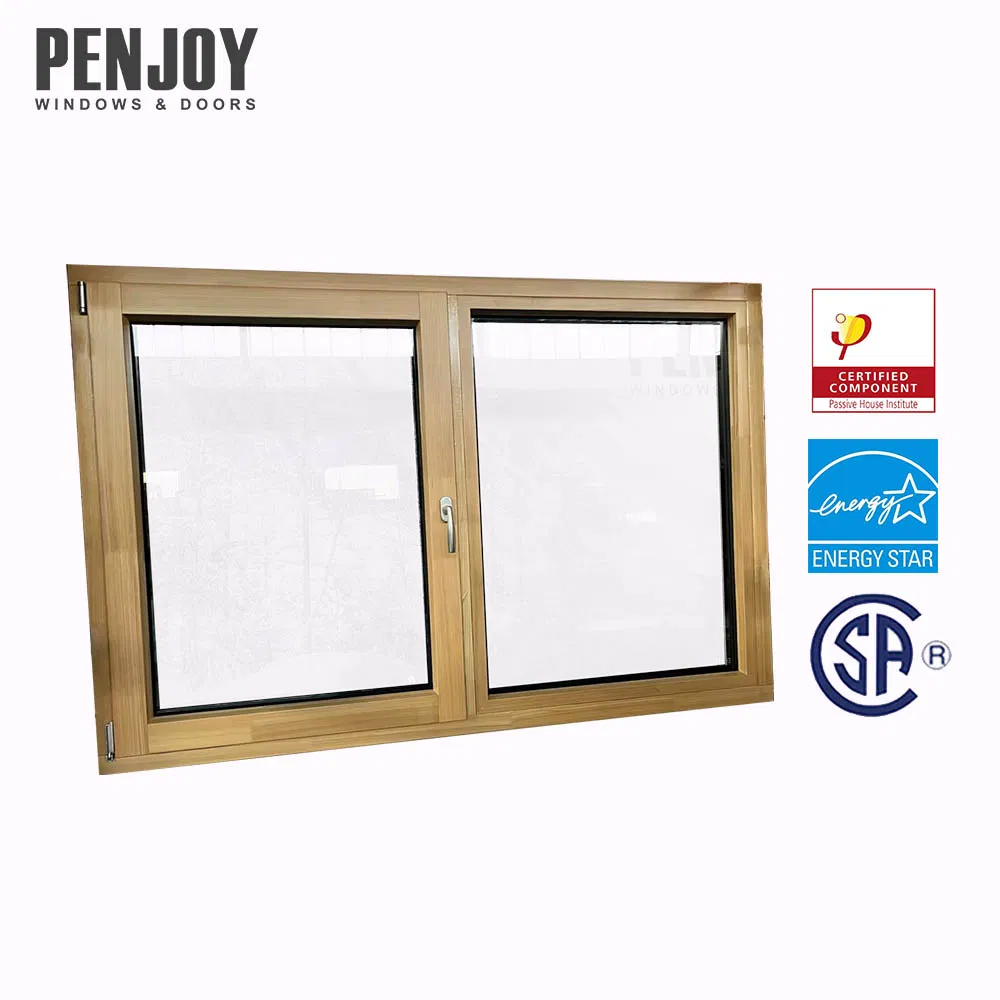 Penjoy Modern Popular Passive House Sound Insulation Tilt and Turn Window