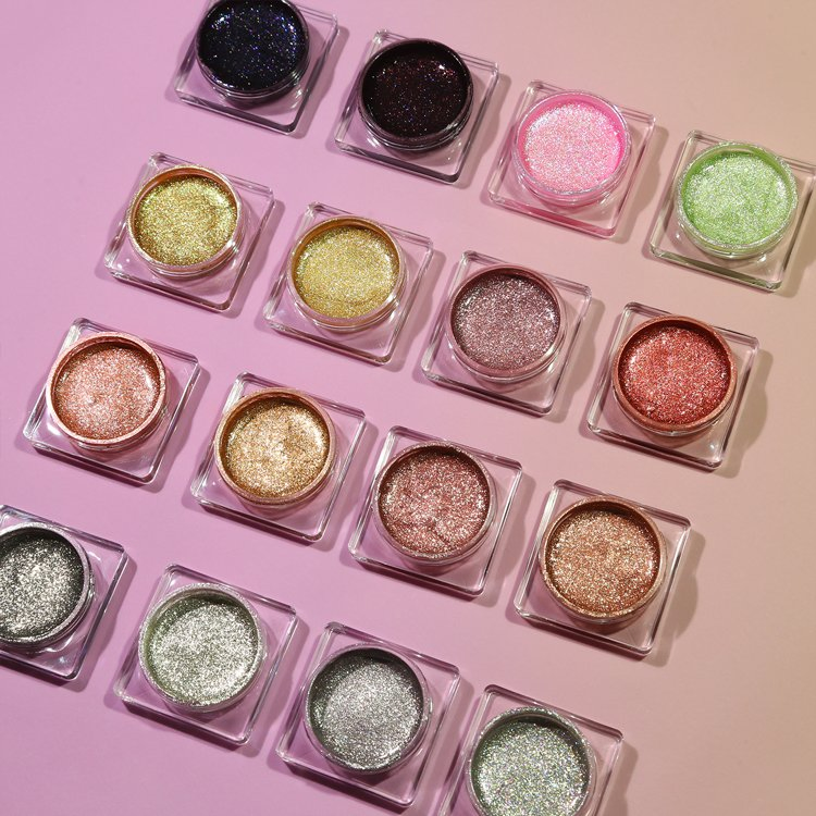 Cream Glitter Eyeshadow Gold Eye Makeup Colors Bulk Private Label Eye Shadow