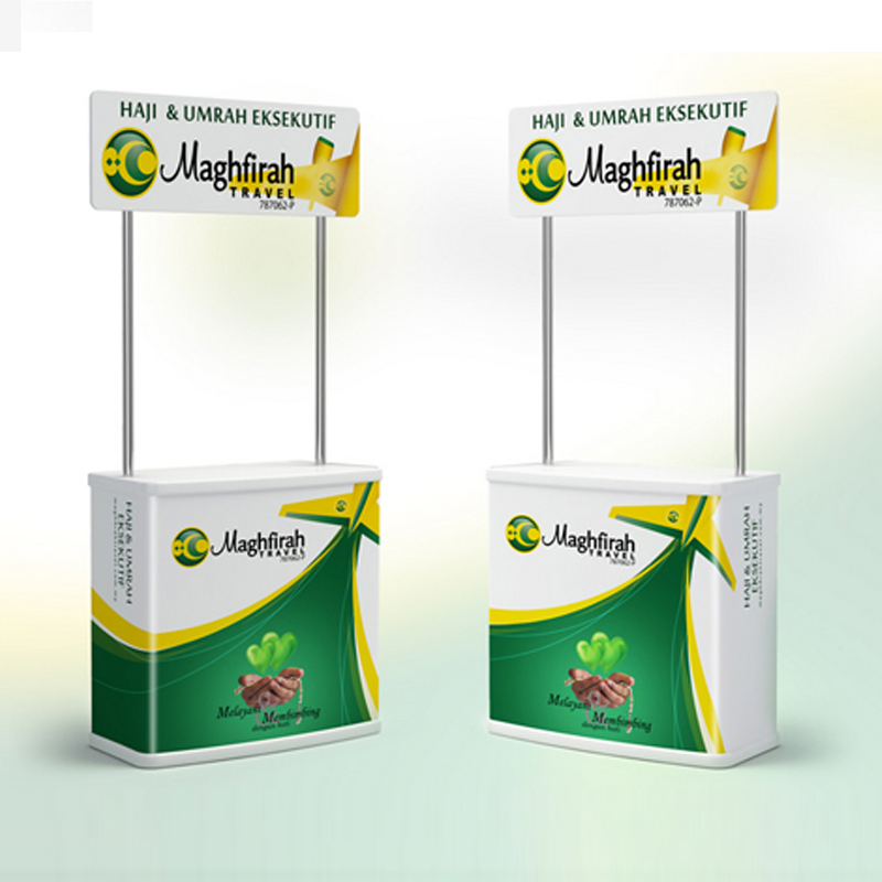 Portable Multifunctional Trade Show Promotional Display Counter