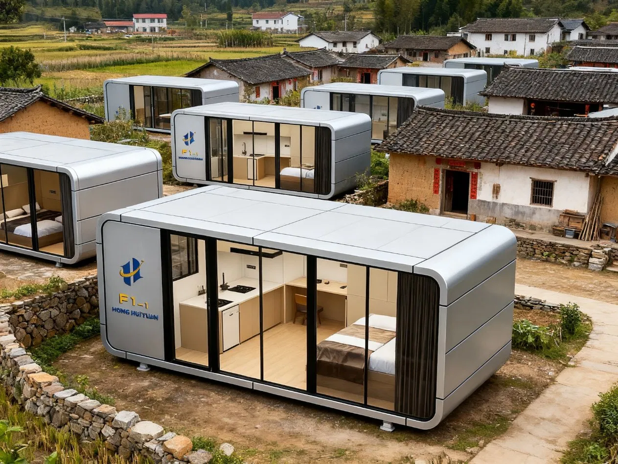 Capsule House for Urban Micro Living Patented Modular System Model U200