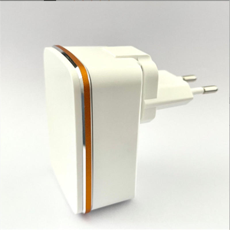 2.4A 3 Ports Fast Quick Charge USB Hub Wall Charger Power Adapter USA Europe 2 Prongs UK 3 Prongs