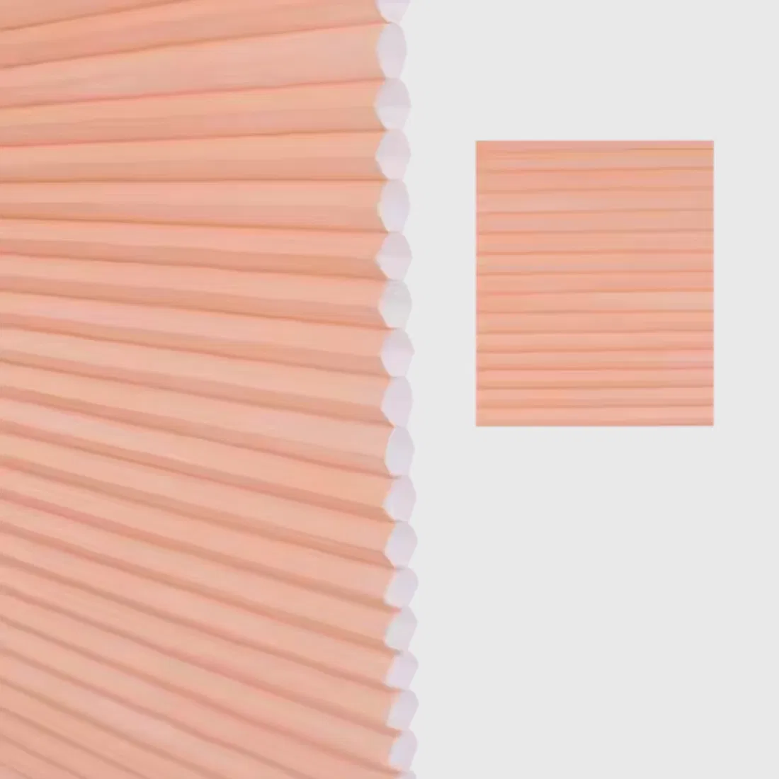 OEM Motorised Day and Night Double Cellular Non Woven Honeycomb Blinds Fabric
