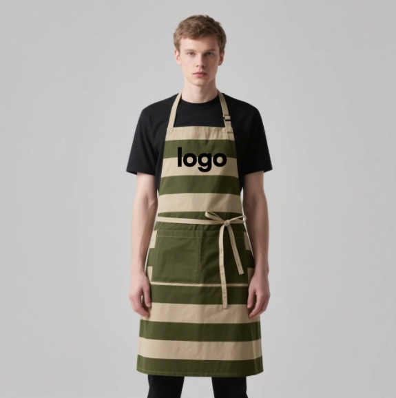 Women Men Denim Waterproof Aprons Kitchen Chef Apron Custom Logo Apron for Beauty Salon Hairdresser Barber Work