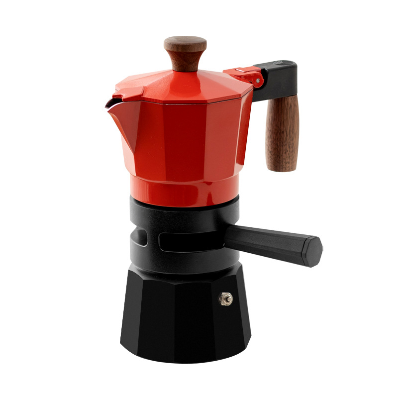 OEM Italian Home Portable Dual Valve Thermostatic Kettle Coffee Maker