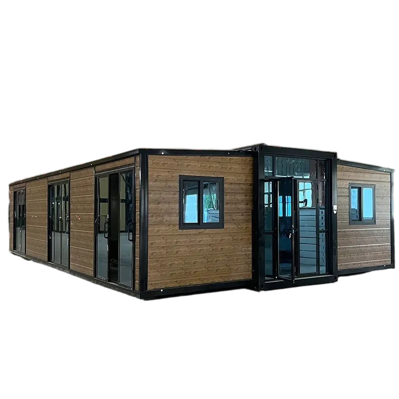 Modern Light Steel Luxury Collapsible Expansion Flat Pack 20 Feet 40 Feet Villa Prefabricated Container House