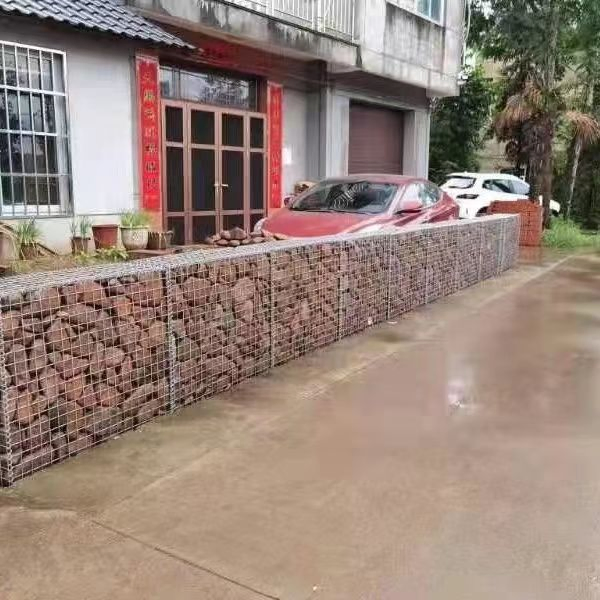 Modern Gabion Basket Price Wall Fence Hexagonal Pet Wire Mesh Barriers Decorative Garden Rock Fence Welded Stainless Steel Gabion Box