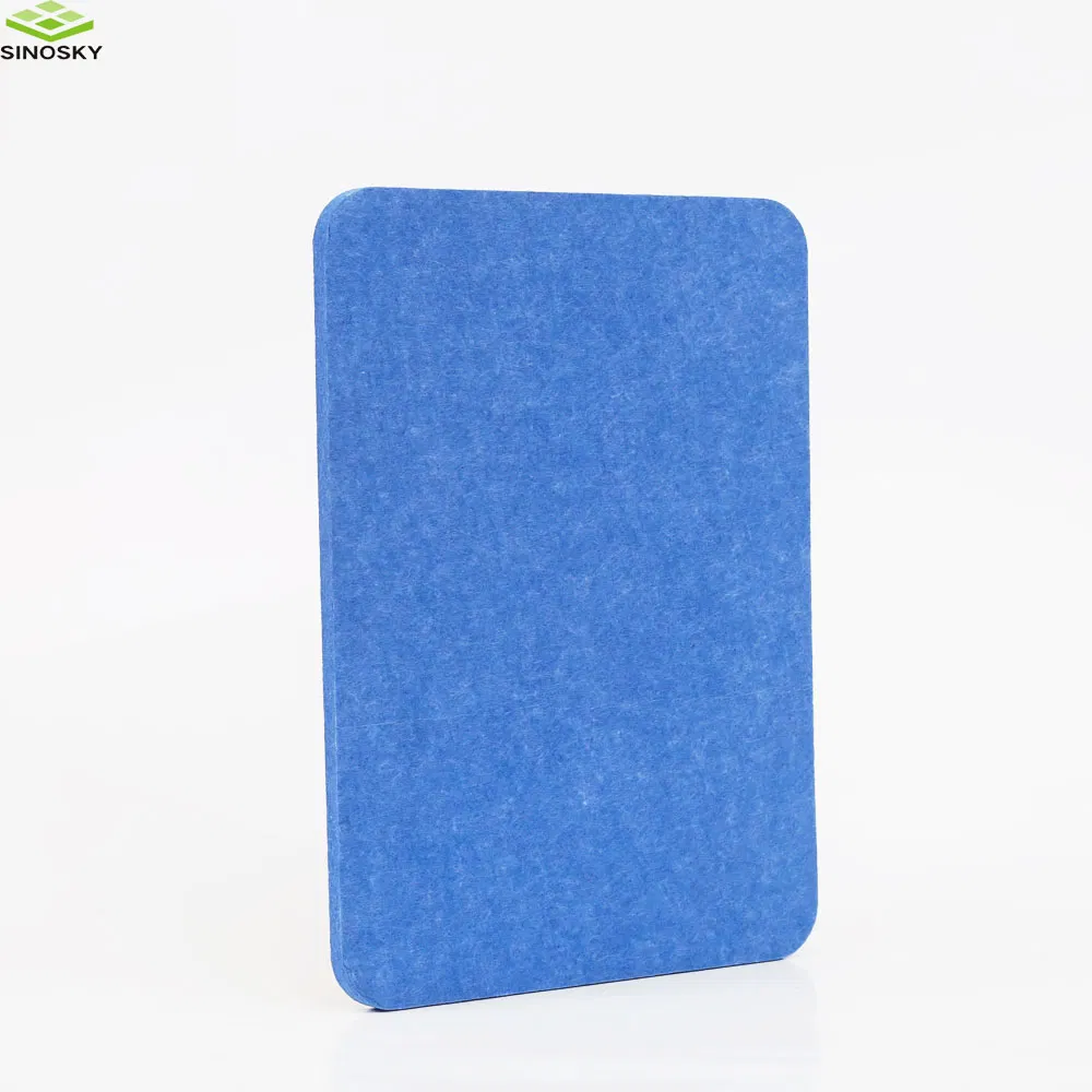 Sound Proofing Plain / Embossed / 3D Polyester Fiber Acoustic Felt Panel