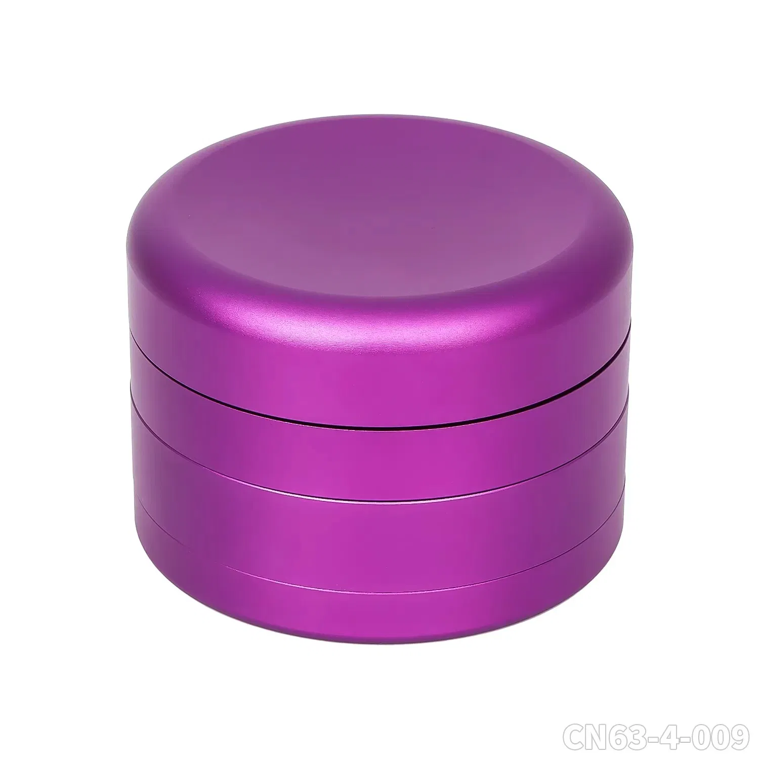 Металлическая ручная мельница для табака и трав с логотипом