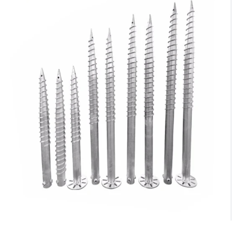 Винтовые сваи для солнечных панелей