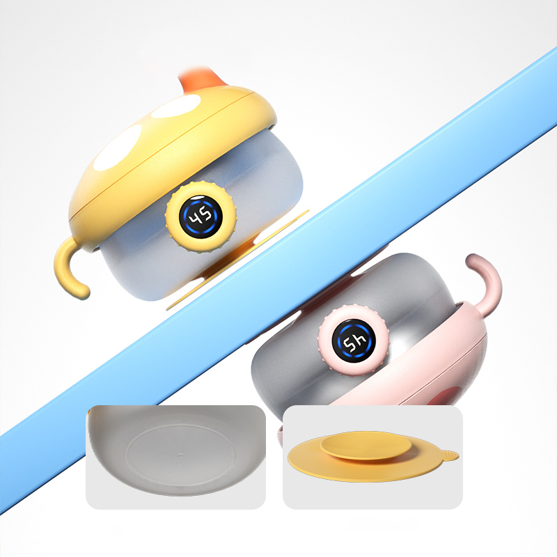 Adjustable Canopy for on-The-Go Convenience Insulated Bowl